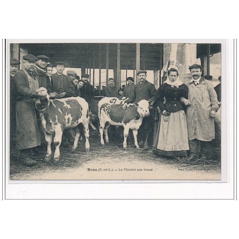 BROU : Le Marché aux Veaux - très bon état