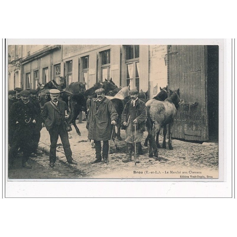 BROU : Le Marché aux chevaux - très bon état