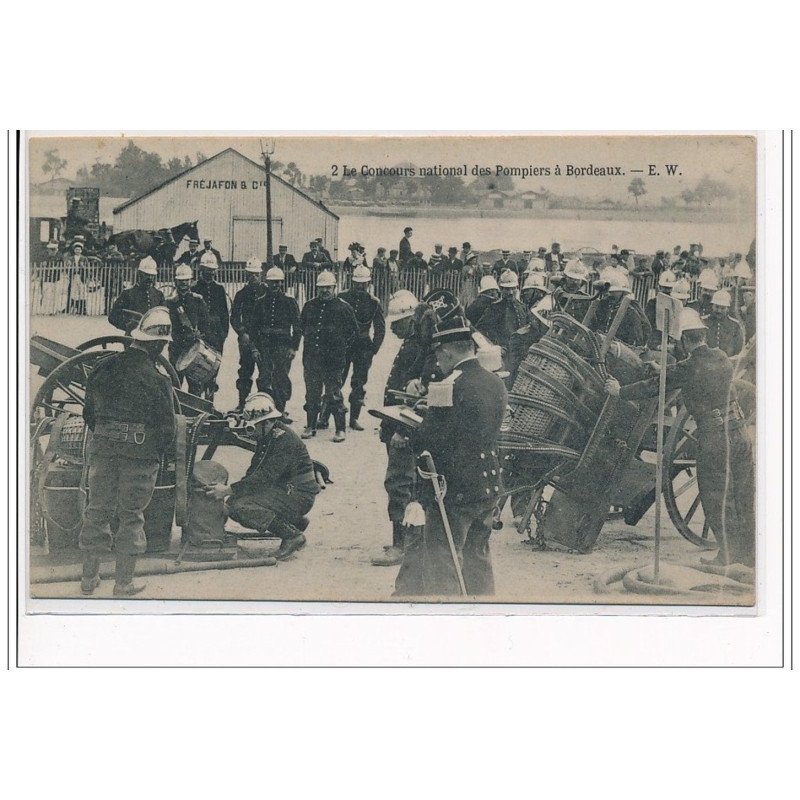 BORDEAUX : Concours national des pompiers - très bon état