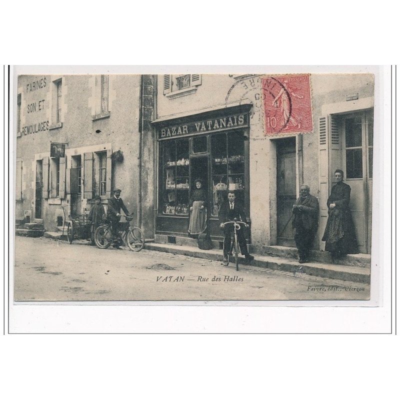 VATAN : Rue des Halles - très bon état