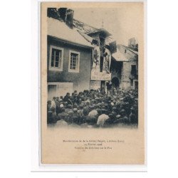 Manifestation de la grève l'Impôt à ARBOIS 23 Février 1906 : victoire des grévistes sur le Fisc - TEXTE - très bon état