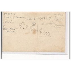 ORLEANS - CARTE PHOTO : 2, rue des 7 Dormans - Boulangerie Crosnier - très bon état