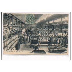 SUIPPES : Intérieur d'une filature - très bon état
