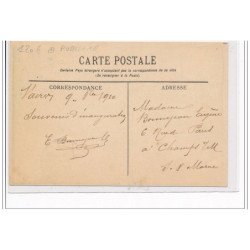 VAIRES  : Souvenir de l'inauguration du bureau des P.T.T. de Vaires, 9 Octobre 1910 - PUBLICITE - très bon état
