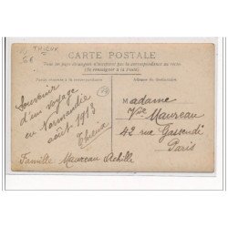 THIEUX : CARTE PHOTO - Photo de famille - très bon état