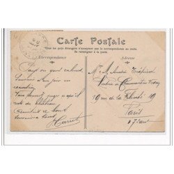 La Grève de FRESSENNEVILLE : Le château incendié et la mare dans laquelle fut jeté le mobilier - très bon état