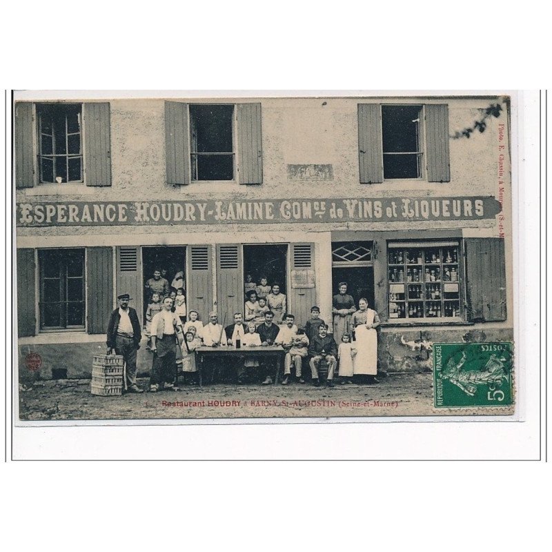 BARNY SAINT AUGUSTIN : Restaurant Houdry - très bon état