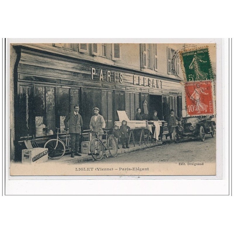 LIGLET : Paris-Elégant - très bon état
