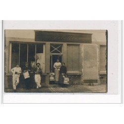 ANCY LE FRANC - CARTE PHOTO : Boutique peinture et papiers peints - très bon état