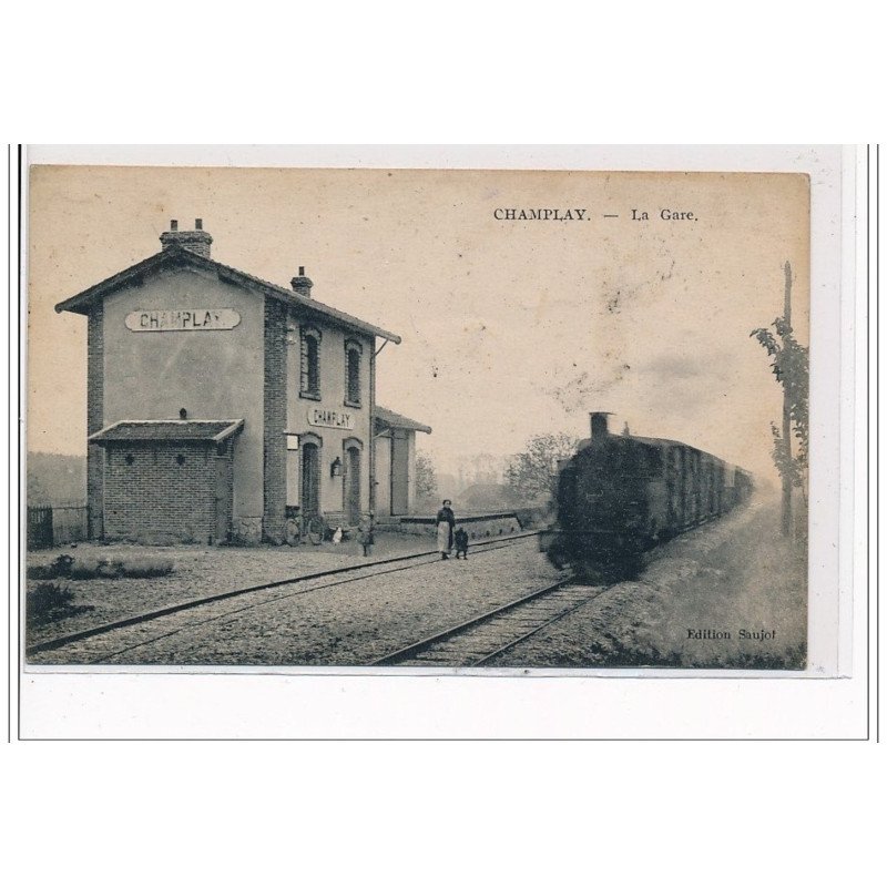 CHAMPLAY : La Gare - très bon état