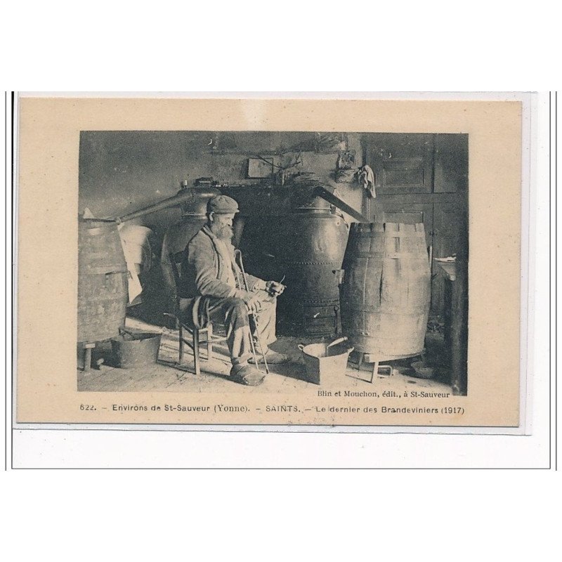 SAINTS : Environs de Saint Sauveur, le dernier des Brandeviniers (1917) - très bon état