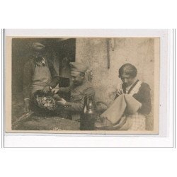 CHAVANNES LES GRANDS : CARTE PHOTO - MILITAIRES - La Corvée de patates Février 1916 - très bon état