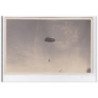 LE TEILLEUL : carte photo de l'Amiral Cormier et son parachute en aout 1925 (montgolfière) très bon état