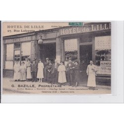 ROUEN : Hotel de Lille BAZILLE - très bon état