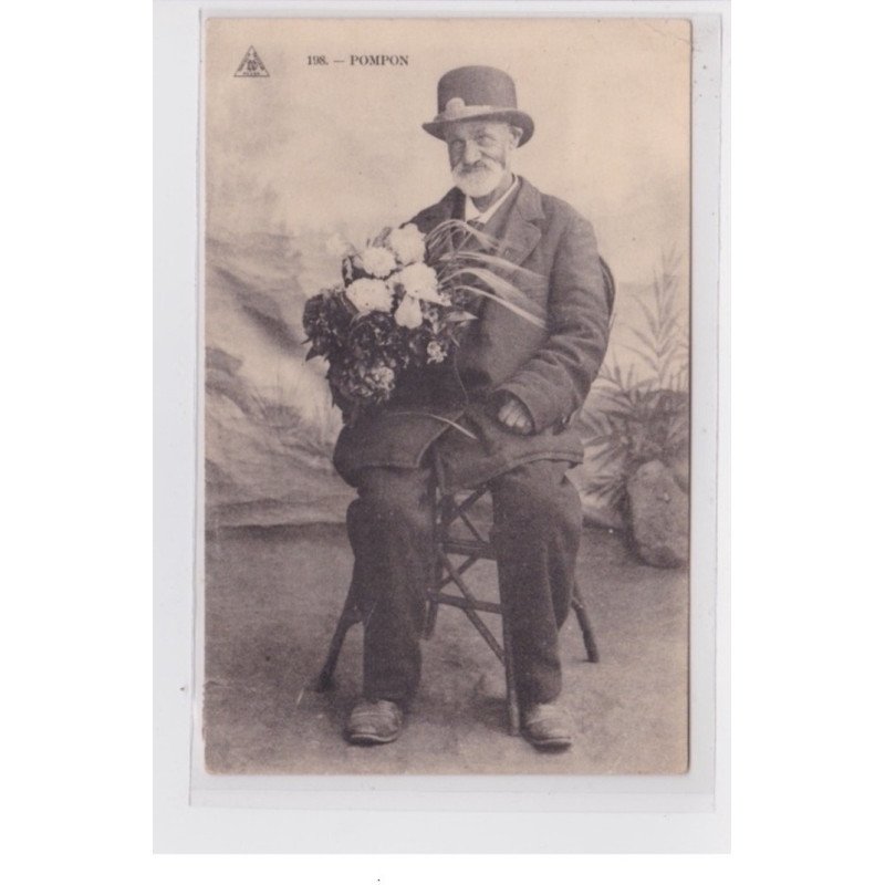 ROUEN : le commissionaire POMPON (personnage local) - bon état (un petit pli d'angle)