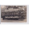 ROUEN : carte photo du tramway décoré à l'occasion des fêtes normandes - très bon état