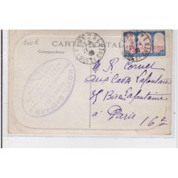 FRETEVAL : carte photo du cuisinier de l'Hotel Gaspard (un brin vulgaire ?) en 1930 - tres bon etat