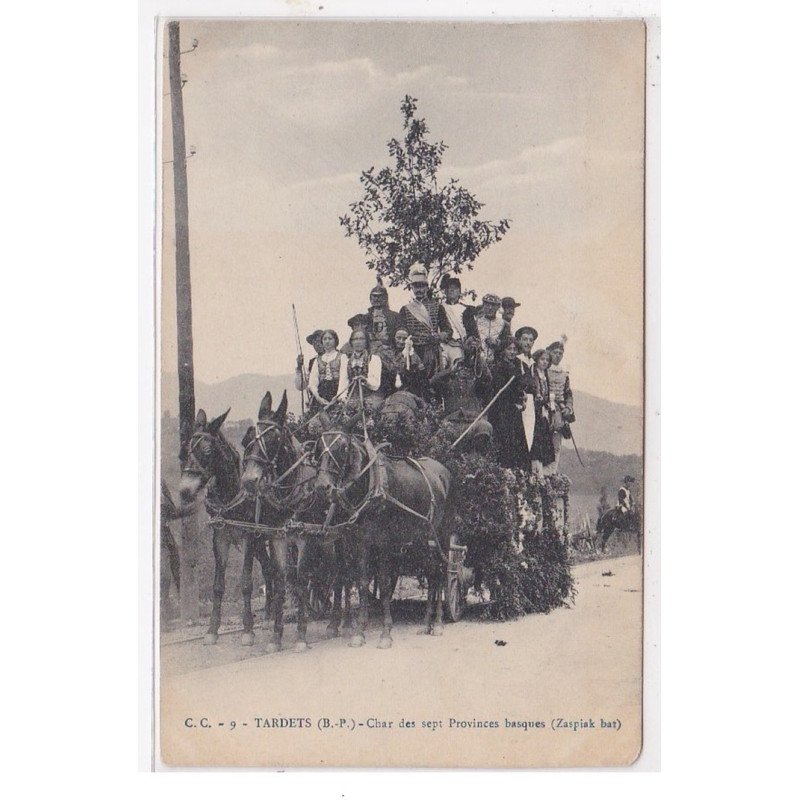 TARDETS : char des sept provinces basques (zaspiak bat) - etat