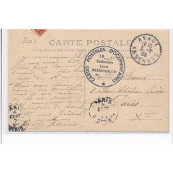 AVAUX LE CHATEAU - Inspection par le Commandant Clairdent, des sapeurs-pompiers du canton d'ASFELD 1906 - très bon état