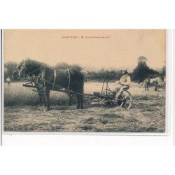 GLANVILLE - M. Aize fauchant ses prés - très bon état