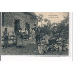 LITTRY LES MINES - Un groupe de sabotiers - très bon état