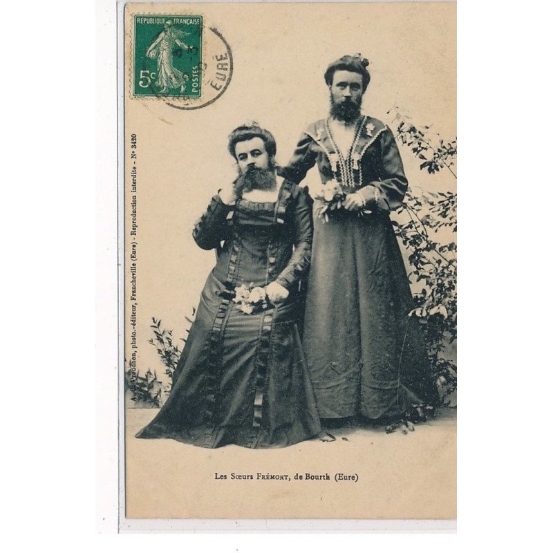 BOURTH - Les Soeurs Frémont - FEMMES A BARBES - PHENOMENES - très bon état