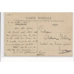 PONT AUDEMER - Bureaux des Messageries automobiles desservant Quillebeuf, le Havre, Routôt, Lisieux - très bon état