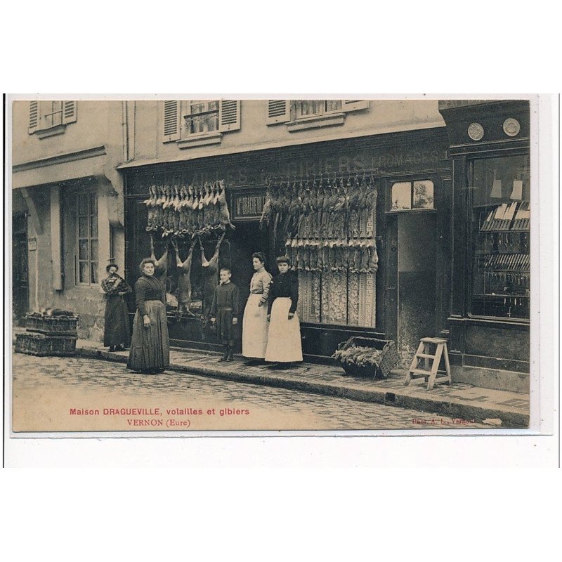 VERNON - Maison Dragueville, volailles et gibiers - très bon état