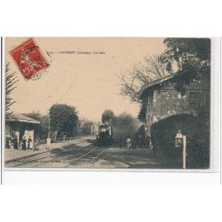 CAUDROT - La gare - très bon état