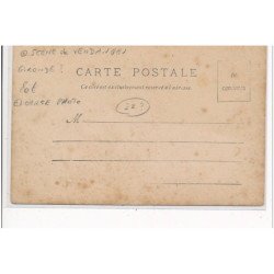 GIRONDE (?) - SCENE DE VENDANGES - CARTE PHOTO - très bon état