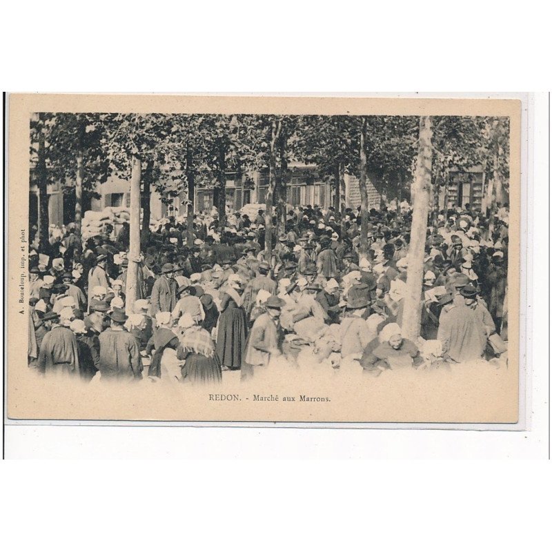 REDON - Marché aux Marrons - très bon état