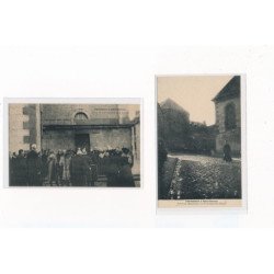 SAINT SERVAN - Lot de 4 CPA - INVENTAIRES 1906 - très bon état