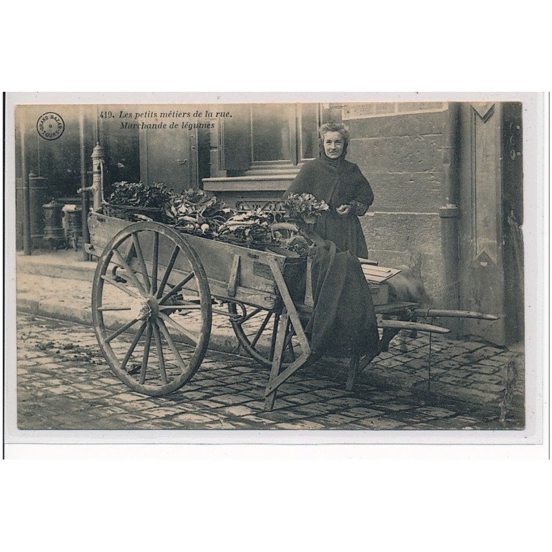 INDRE ET LOIRE - Les Petits Métiers de la Rue - Marchande de légumes - état