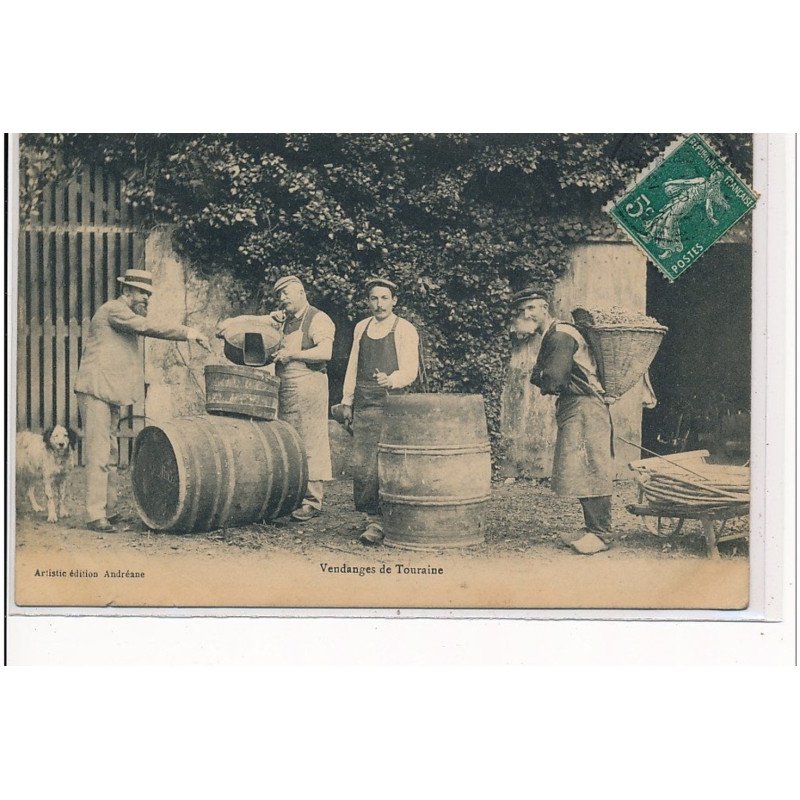 INDRE ET LOIRE - Vendanges de Tourraine - très bon état