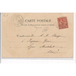 Jeu de boules et église de BLANDIN, près VIRIEU - très bon état