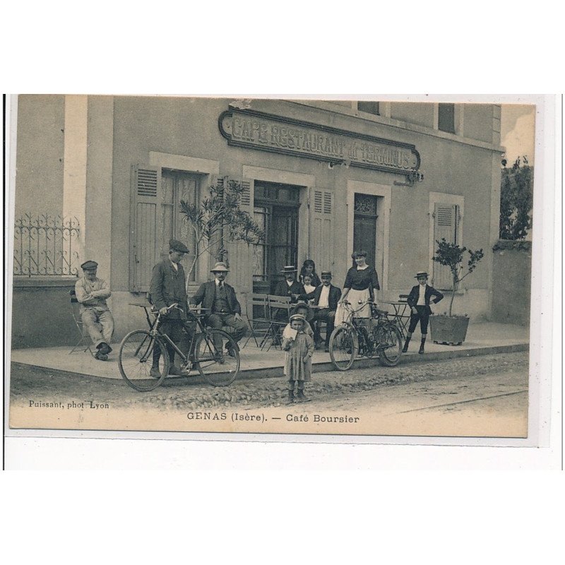 GENAS - Café Boursier - très bon état