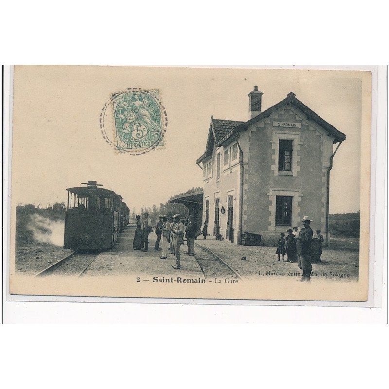 SAINT ROMAIN - La Gare - très bon état