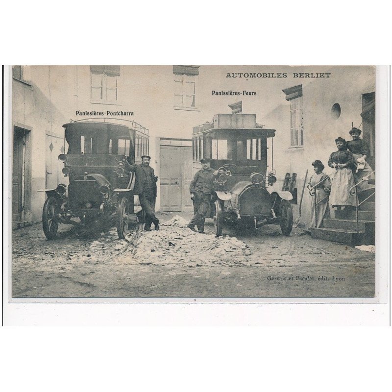 AUTOMOBILES BERLIET - PANISSIERES - Lignes Panissières-Pontcharra ou Feurs -  - très bon état