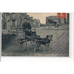 LOIRET - ATTELAGE DE CHIEN - état