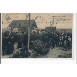 Honneur & Patrie - Sté de Préparation militaire d'INGRANDES SUR LOIRE - Vue du stand en 1909 - très bon état