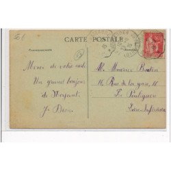 NOYANT LA GRAVOYERE - Arrivée du train en Gare - très bon état