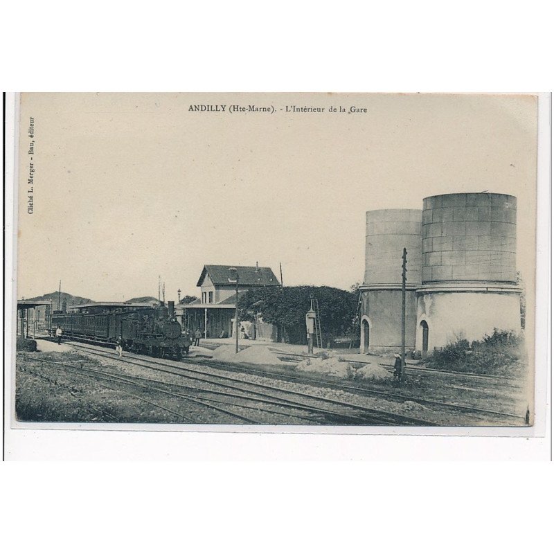 ANDILLY - L'intérieur de la Gare - très bon état