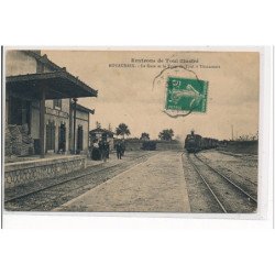 ROYAUMEIX : La Gare et le train de Toul à Thiaucourt - très bon état