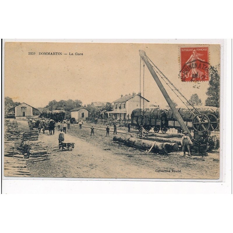 DOMMARTIN - La Gare - très bon état