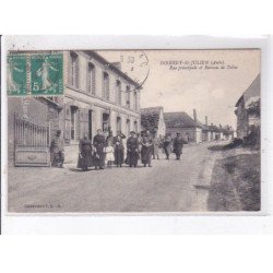 DIERREY-SAINT-JULIEN: rue principale et bureau de tabac, cachet, philatélie - très bon état