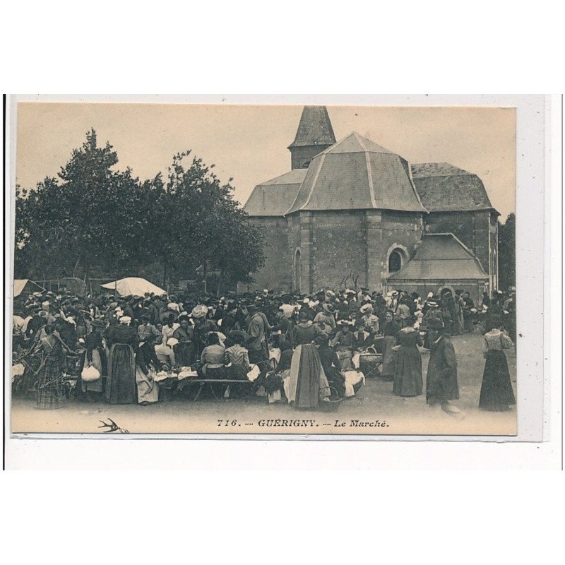 GUERIGNY - Le Marché - très bon état