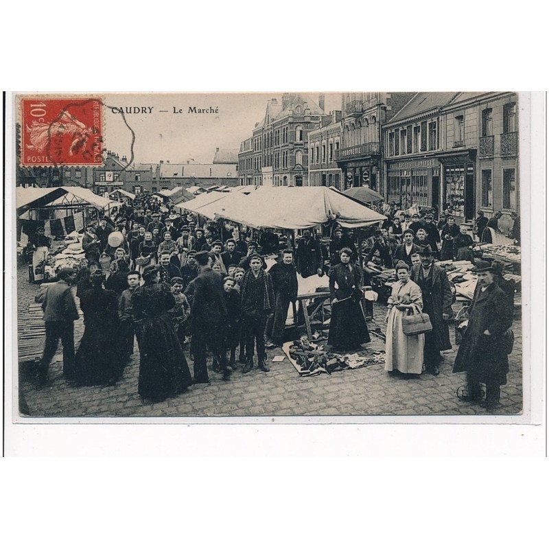 CAUDRY - Le marché - très bon état CAUDRY - Le marché - très bon état