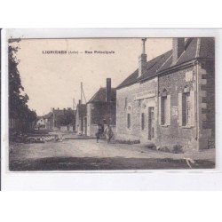 LIGNIERES: rue principale - très bon état