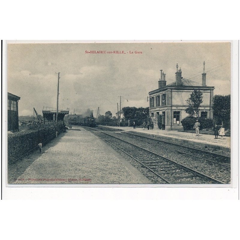SAINT HILAIRE SUR RILLE - La Gare - très bon état