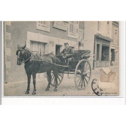 SARTHE - Tonnellerie Pavy - REPRESENTANT - ATTELAGE - état